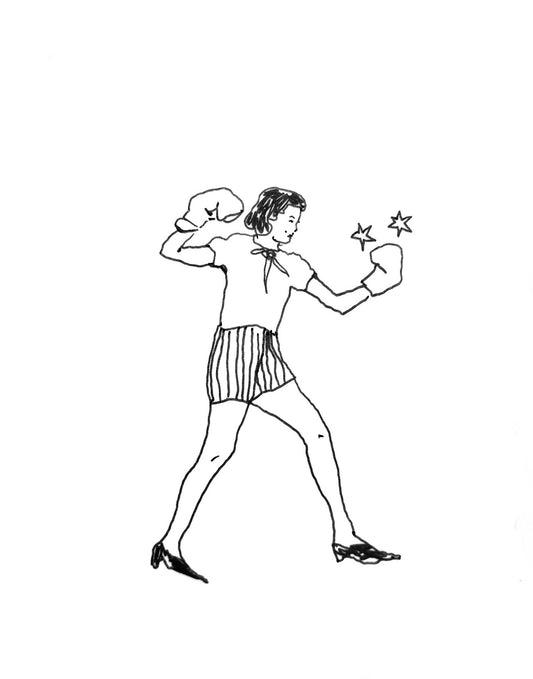 Boxing Lady